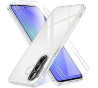 TECHTA Coque Antichoc pour Samsung Galaxy A37 5G avec 2 Verres Trempés Étui Transparent Coins Renforcés
