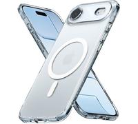 TECHTA Coque Compatible avec iPhone Air Case Accessoires Magnétique Bumper Antichoc Protection Étui - Magnetic Matte Clear