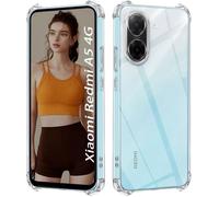 TECHTA Coque Compatible avec Xiaomi Redmi A5 4G, avec Pare-Chocs Airbag Antichoc Protection Complète - Transparent