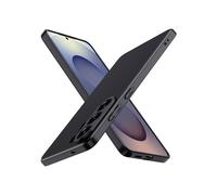 TECHTA Coque Mat Noir pour Samsung Galaxy S26 Ultra 5G Silicone TPU Antichoc Ultra Mince avec Protection Caméra