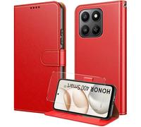 TECHTA Coque pour Honor 400 Smart, avec Verre Trempé Etui Protection Housse en PU Portefeuille, Pochette Fermeture