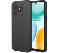 TECHTA Coque pour Honor X5C Plus en TPU Souple Mat Antichoc Antidérapante Anti-Empreintes Noir