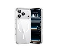 TECHTA Coque pour iPhone 17 Pro, Compatible avec MagSafe Recharge sans Fil, Protection Antichoc, Magnétique ,Transparent