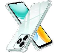 TECHTA Coque Transparente pour Honor X5C Plus en TPU Souple Antichoc Ultra Fine avec Coins Renforcés