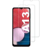 TECHTA [Lot de 2] Verre de protection compatible avec Samsung Galaxy A13 Film de protection d'écran en verre trempé anti-rayures