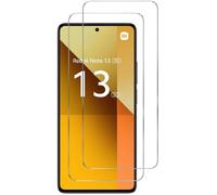 TECHTA LOT DE 2 Verre Trempé Pour Xiaomi Redmi Note 13 5G/4G .Film de Protection d'écran Transparent - Anti Rayures