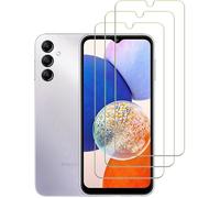 TECHTA [Lot de 3] Verre Trempé pour Samsung Galaxy A14 Glass écran Protecteur,Dureté 9H, Anti Rayures,sans Bulles,Anti-Trace