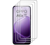 TECHTA Lot de 3 Verres Trempés pour OPPO A6X 4G et 5G Protection Écran 9H HD Transparent Anti-Rayures