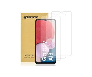 TECHTA Lot de 3 Verres Trempés pour Samsung Galaxy A13 5G/A13 4G/A04s - 9H Anti-Rayures - Ultra Clair 0,33mm