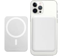 TECHTA - Power Bank Magnétique 5000mAh - Charge Sans Fil Rapide - Compatible iPhone 12 13 14 15 16 17