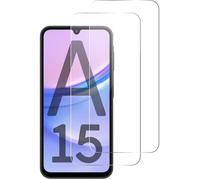 TECHTA Verre Trempé pour Samsung Galaxy A15 5G / A15 4G [2 PIÈCES] Vitre Protection Protecteur d'écran
