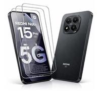 TECHTA Verre Trempé pour Xiaomi Redmi Note 15 Pro 5G - Lot de 3 Films Protection Écran 9H HD