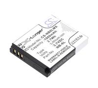 TECHTEK Batterie 1000mAh Compatible avec [Canon] Digital IXUS 200 is, Digital IXUS 210, 95 is, 105, 105 210, 300 HS, 300HS, 310 HS, 85 IXY FBA