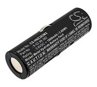 TECHTEK Batterie 1000mAh Compatible avec [Heine] Beta Handles, Ophthalmoscope Beta 200, Ophthalmoscope 200s, Short F.O. Laryngoscope Handle remplace B12043, BATT/110904-A1, X-002.99.382, X-02.99.380