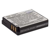 TECHTEK Batterie 1000mAh Compatible avec [PENTAX] MX-1, Optio X90, pour [Kodak] PIXPRO SP1, PIXPRO SP1 HD, SP360, SP360 4K, PlaySport Zx5, SP1-YL3 remplace D-LI106, LB-080, NCA-K/10 FBA