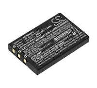 TECHTEK Batterie 1050mAh Compatible avec [Lumicron] pour 4013, pour DV-5, pour ee-pack-33, pour LDC-4013, pour LDC-4230, pour LDC-626Z3, pour LDC-825z3, pour LDC-828z3, pour [Aito] pour A-23002, FBA