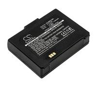 TECHTEK Batterie 1100mAh Compatible avec [Bixolon] SPP-R200, SPP-R200/II, SPP-R200II, SPP-R200III, SPP-R210, pour [Zebra] ZQ110, ZQ220, ZR128 remplace K409-00007A, P1070125-008, P1071565, P1071566, P