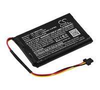 TECHTEK Batterie 1100mAh Compatible avec [Tomtom] 4FA50, Go 510, Go 520, 520 WiFi, Via 62 remplace AHA11110004, AT6, P5, P6