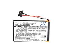 TECHTEK Batterie 1150mAh Compatible avec [Mitac] Mio C320, Mio C320B, C323, C520, C520t, C620, C620T, C700, C720, C800, C810 remplace 33897010129, BP-LX1320/11-B0001 SN, E4MT191323H12