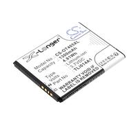 TECHTEK Batterie 1300mAh Compatible avec [Alcatel] 4013X, 4028S-2AALUS1, 5020D-2BALDE, A460G, A460GB, One Touch 2008G, One Touch 4005D, 5020D, 5020T, Touch 5020X, Evolve, Evolve 2, Fire, Glory 2T, in