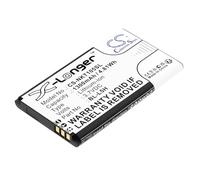 TECHTEK Batterie 1300mAh Compatible avec [Nokia] 105 2023, 105 4G, TA-1551, TA1385-DS remplace BL-L5H FBA