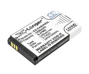 TECHTEK Batterie 1450mAh Compatible avec [Cat] B25, pour [Caterpillar] B25, pour [JCB] Toughphone Sitemaster 2, TP305 remplace UP073450AL FBA