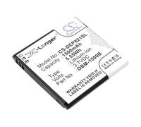 TECHTEK Batterie 1500mAh Compatible avec [Doro] 6778, Liberto 820 Mini remplace DBM-1500B FBA