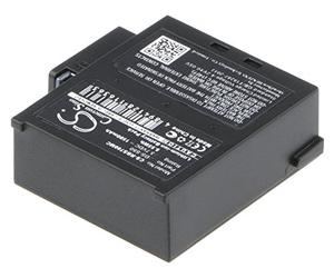 TECHTEK Batterie 1500mAh Compatible avec [Rollei] 7S WiF, Actioncam 6S WiFi, Actioncam 7S WiFi, Bullet 6S pour [AEE] D33, MagiCam D33, MagiCam S50, S51, S7, S71, S50, S51, S70, S71, pour [Veho] MUVI