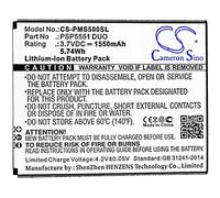 TECHTEK Batterie 1550mAh Compatible avec [Prestigio] Grace S5, PSP5551 Duo remplace PSP5551 Duo
