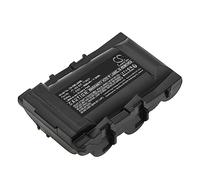 TECHTEK Batterie 1600mAh Compatible avec [3M] PL300, pour [DYMO] Rhino 5000, Rhino 5200, 6000 remplace 1738637, PL-300-BAT