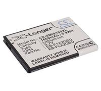 TECHTEK Batterie 1600mAh Compatible avec [Samsung] EK-GC100, Galaxy Camera, Galaxy M, R, R Style, S II, S II Duos, Plus, S2, S2 Plus, FBA