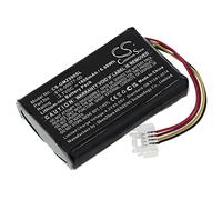 TECHTEK Batterie 1800mAh Compatible avec [Garmin] 010-01603-10, Zumo 590, Zumo 590LM, 595, 595LM, pour [BMW] Navigator 5, Navigator 6 remplace 010-12110-003, 361-00077-00, 361-00077-10, 616-00077-00