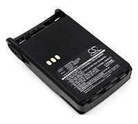 TECHTEK Batterie 1800mAh Compatible avec [Motorola] EX500, EX560, EX560 XLS, EX560XLS, EX600, EX600 XLS, EX600XLS, GL2000, GP328 Plus, GP329, GP329 Plus, GP338 GP344, GP388, GP628 GP638 GP644, GP688