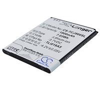 TECHTEK Batterie 1900mAh Compatible avec [TCL] J900C, J900T, pour [Alcatel] One Touch Pop D7 remplace TLi019A5