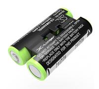 TECHTEK Batterie 2000mAh Compatible avec [Garmin] 010-01550-00, Astro 430 Handheld, GPSMAP 639, GPSMAP 63csx, 63SC, 669, 66S, Oregon 600, Oregon 600t, 650, 650t FBA