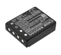 TECHTEK Batterie 2000mAh Compatible avec [HBC] FBFUB09N, FUB 9NM 6V, FUB9NM, Linus 4, Linus 6, Micron 4, Micron 6, Radiomatic Eco, Radiomatic Keynote, Rad FBA
