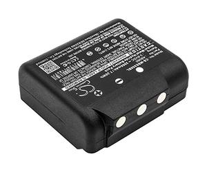 TECHTEK Batterie 2000mAh Compatible avec [IMET] ARES, ARES2 Transmitters, ARES2.1 Transmitters, BE3600, BE5500, KRON M550 Ares, M550 Thor, Zeus, M550S Thor, M550S ZEUS, THOR2 DM THOR2 ZED NJ ZED ZEUS