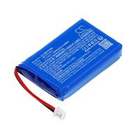 TECHTEK Batterie 2400mAh Compatible avec [Dogtra] Grain Valley Special Edition Orange Pathfinder, Pathfinder, TRX remplace BP37P2400