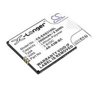 TECHTEK Batterie 2500mAh Compatible avec [Emporia] Smart 3 Mini, Smart 4, Smart.3 Mini, Smart.4 remplace AK-S3M-BC FBA