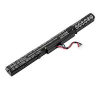 TECHTEK Batterie 2600mAh Compatible avec [ASUS] GL752JW, GL752VL, GL752VL-1A, GL752VL-2B, GL752VL-GC057T, GL752VW, GL752VW-1A, GL752VW-2B, GL752VW-3B, GL752VW-GS71, GL752VW-T4004T, GL752VW-T4016D, GL