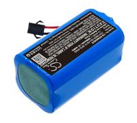 TECHTEK Batterie 2600mAh Compatible avec [DEEBOT] 600, 601, 605, 710, 715, Deebot 500, Deebot N79SE, SH122HA, pour [Proscenic] 850P, 850T, pour [Ecovacs] BFD-WSQ, CEN360, CEN361, CEN546, D FBA