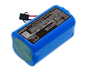 TECHTEK Batterie 2600mAh Compatible avec [DEEBOT] pour 600, pour 601, pour 605, pour 710, pour 715, pour Deebot 500, pour Deebot N79SE, pour SH122HA, pour [Proscenic] pour 850P, pour 850T, pour [ FBA