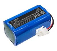 TECHTEK Batterie 2600mAh Compatible avec [Ecovacs] Deebot 500, Deebot M82, M82UK, DM82, pour [Tesla] RoboStar T50, RoboStar T60, T80 Pro remplace 10001088, 20001088, BL7402A, UR FBA