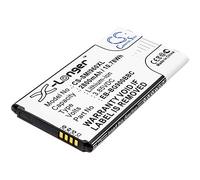 TECHTEK Batterie 2800mAh Compatible avec [Samsung] Galaxy Round, Galaxy Round LTE, S5, S5 Active, Active LTE-A, Duos 4G, LTE, Prime, Prime Sport, GT-I9600, GT-I9602, GT-I9700, SC-02G, SM-G860, SM-G86