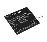 TECHTEK Batterie 3000mAh Compatible avec [Blackberry] BBA100-1, BBA100-2, DTEK60, pour [Alcatel] Idol 4 Pro, Idol 4s Dual Sim, One Touch 4 Pro, One Touch TD-LTE, 4S, 4S LTE, OT-6070, OT-6070K, OT-607