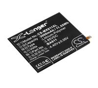 TECHTEK Batterie 3000mAh Compatible avec [Meilan] 5, M5, pour [Meizu] M5, Dual SIM, M611, M611A, M611D, M611Y, Meilan 5, Meilan remplace BA611
