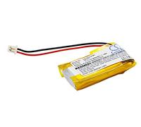 TECHTEK Batterie 300mAh Compatible avec [Dogtra] EF3000 Gold, EF3000 Gold Dog Containment System Collar, IQ, IQ Plus Remote Dog Training Collar remplace BP37F, BP37R FBA