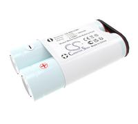 TECHTEK Batterie 300mAh Compatible avec [Welch-Allyn] MicroTymp 1, MT1 remplace 110165, 72700, 72701