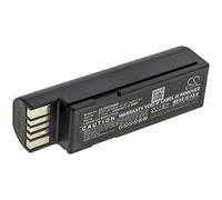 TECHTEK Batterie 3400mAh Compatible avec [Zebra] DS3600, DS3678, EVM, LI3600, LI3678, LS3600, LS3678 remplace 82-166537-01, BT-000341-01, BTRY-36IAB0E-00 FBA