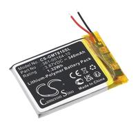 TECHTEK Batterie 340mAh Compatible avec [Garmin] Instinct Solar, STD-810G remplace 361-00136-10, 361-00164-00, 361-00164-10
